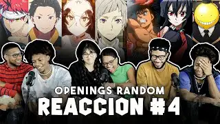 Reaccionando a Openings RANDOM | PARTE 4