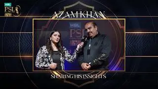 One of the OGs of Quetta Gladiators, Azam Khan sharing his insights on the New Era PSL MX1U