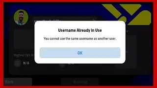 eFootball Username Already in Use Problem Fix | Unique Name Kaise Rakhe?