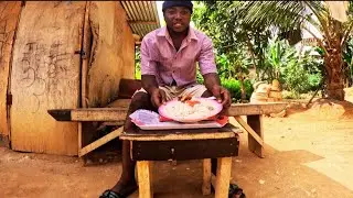 Eating Time With an African Boy | Simple Daily Lifestyle