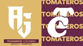 🗯️ALGODONEROS DE GUASAVE VS TOMATEROS DE CULIACÁ 🍅 JUEGO #2 - 12 DE ENERO 2026 SEMIFINAL- DIFERIDO -