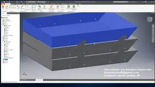 inventor sheet metal contour flange,sketch, corner seam, metal defaults, flange iam.  idw. ipt. dwg.
