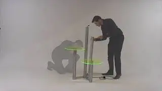 iPad POS Display Stand Assembly