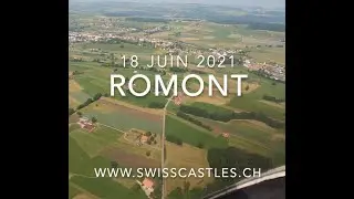 Romont vu du ciel le 18 juin 2021
