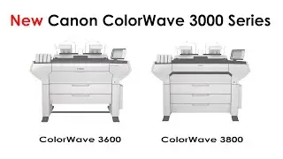 The Canon ColorWave 3600 / 3800 - Demo
