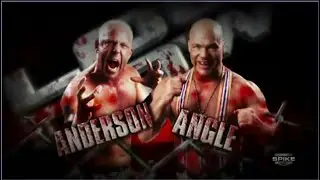 Story of Kurt Angle vs Mr Anderson | TNA Lockdown 2010