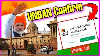 BGMI UNBAN CONFIRM | BGMI IS BACK | BGMI BACK DATE CONFIRMED@STEPPEN・live #DREAM 1M  #bgmilive #pubg