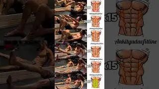 3 best six pack abs exercise #shorts #sixpackabs #absworkout