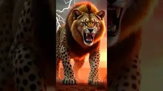 Let's look at the cheetah plus lion hybrid #hybrids #highlights #shortvideo #shortviral #subscribe
