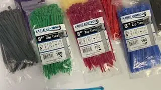 Kable Kontrol&reg; Color Cable Zip Ties: Product Overview