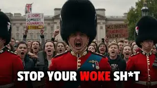 Protesters Blocked the Royal Guards' Path, but the Captain's Single Order Cleared the Way