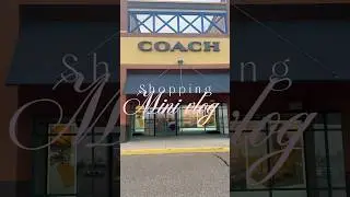 Coach Haul | Mini shopping vlog |A day in my life