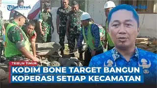 Pemkab Bone dan TNI Bangun Koperasi  Desa Kelurahan Merah Putih, Dorong Perputaran Ekonomi Desa