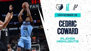 Cedric Coward Highlights vs. San Antonio Spurs