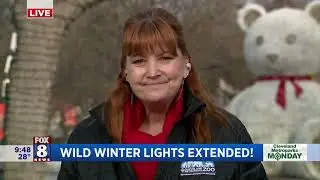 FOX 8 NEWS Cleveland Metroparks Monday: Wild Winter Lights extended