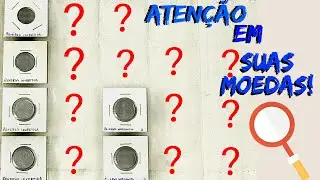COMPRO ESSAS 12 MOEDAS PARA COLE&Ccedil;&Atilde;O # Numism&aacute;tica 2019-2020