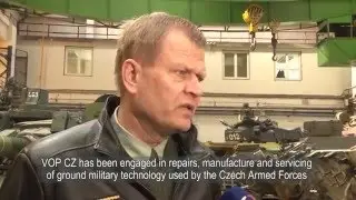 NG&Scaron; Josef Bečv&aacute;ř ve VOP CZ / Chief of the General Staff Josef Becvar in VOP CZ