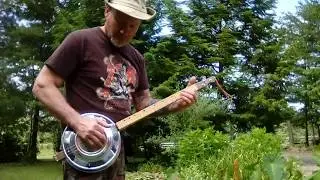 3 String Hubcap Guitar