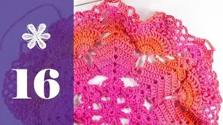 AdventsCAL 2018 mit eliZZZa * H&auml;keldeckchen Doily * Runde 16