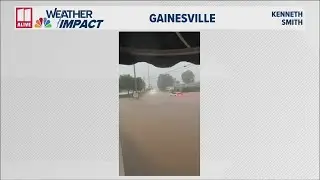 Friday storms leave downed trees, flooded roads in north Georgia