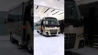 Premium VIP Toyota Coaster Luxury Bus Conversion ❤️🔥 #shorts