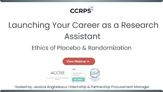 Foundation of Clinical Research: Ethics in Placebo & Randomization | ACTAC by CCRPS