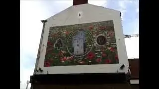 WW1 Ulster Tower Thiepval Memorial Mural Donegall Pass Belfast