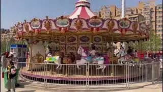 The Display of Classic Carousel Ride