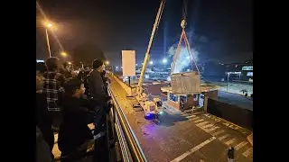 DGAC: concluyen trabajos para la instalaci&oacute;n de torres de enfriamiento de aire acondicionado en AILA