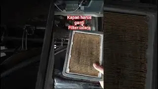 Kapan filter udara mobil harus diganti #automobile