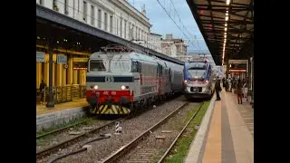 Manovre di carrozze Gran Comfort nella stazione di Pistoia