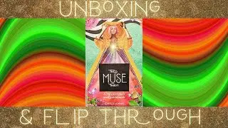 A Mind Bending Tarot Deck 💫😵 THE MUSE TAROT 🧚&zwj;♂️ Unboxing & Flip Through 🎁