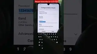 how to change password of Hotspot connection || Samsung, #hotspotpassword #shorts #Samsung