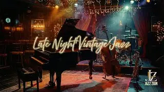 Late Night Vintage Jazz | Nostalgic 50s Trio (Sax, Cello, Piano) for Relaxation