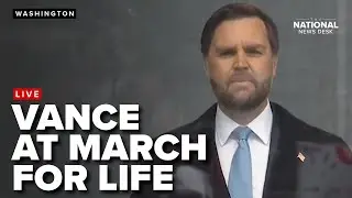 Vance addresses March for Life in D.C.