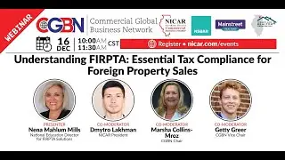 Understanding FIRPTA: Essential Tax Compliance for Foreign Property Sales