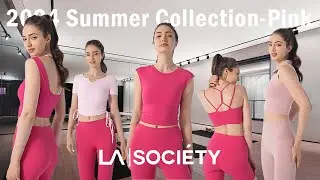 PINK LA SOCIETY 2024 summer collection#lasociety  #sportswearfactory #vendorlist #boutiquetips