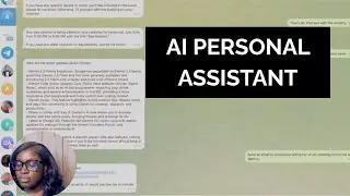 What A Telegram AI- Assistant Looks Like.