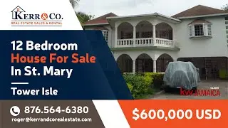 12 Bedroom House For Sale In Tower Isle, St. Mary, Jamaica