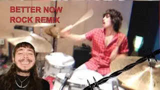 Post Malone [LIVE] - Better Now (Drum Cover)