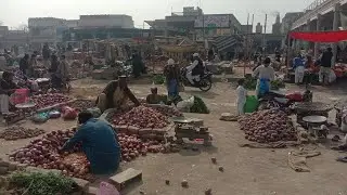 Layyah Sabzi Mandi |mandi mn itny sary log famous layyah Sabzi Mandi #layyah#mandi#layyahsabzimandi