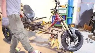 Mind Blowing DIY 3Wheel Motorcycel Invention! Brilliant Homemade Idea That Works