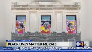 Black Lives Matter murals exhibit