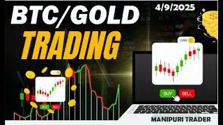 Bitcoin & Gold Analysis ll 4 September ll Manipuri Trader