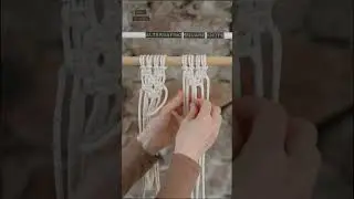 Macrame - Alternating Square Knots