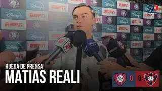 #SanLorenzo 0-0 #CerroPorteño | Matías Reali en rueda de prensa