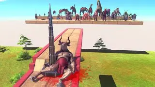 DINOSAURS UNITS DESTROY THE PIG | ARBS | Khung Log | Animal Revolt Battle Simulator