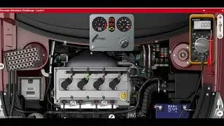 Electude Simulator Challenge: U0100, U0107 Engine Not Running.