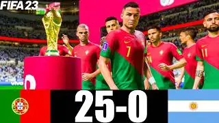 PORTUGAL 100-0 ARGENTINA | FIFA WORLD CUP FINAL 2026 | #fifa23