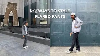 3 Ways to style flared pants | Reworked vintage Levi's & Carhartt